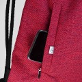 drawstring backpack fuchsia