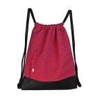 FUCHSIA BACKPACK FAUX LEATHER