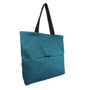 SHOPPER BAG TURQUOISE