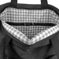 tote bag shoulder bag dark grey