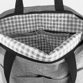 light grey shoulder bag shooper tote bag