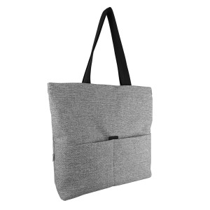 SHOPPER BAG LIGHT GREY