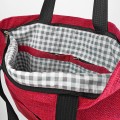 shopper bag fuchsia tote bag