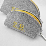 PERSONALISED MINI FELT POUCH