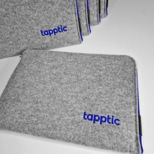 FELT LAPTOP CASE MARKING COMPUTER EMBROIDERY