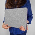 macbook felt case violet zipper light grey laptop cover mac sleeve mac air 15