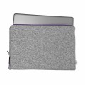 macbook felt case violet zipper light grey laptop cover mac sleeve 13 inch