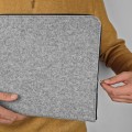 felt laptop cover black zipper macbook case mac light grey sleeve mac pro 14 inch