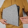 felt laptop cover black zipper macbook case mac light grey sleeve mac air 13