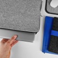 felt laptop cover black zipper macbook case mac light grey sleeve 16 inch