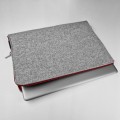 felt laptop sleeve macbook cover maroon zipper case mac air dell hp
