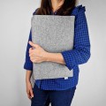 felt laptop sleeve macbook cover maroon zipper case mac air