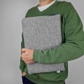 macbook felt case light blue zipper laptop cover mac sleeve 13 inch