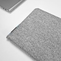 macbook felt case light blue zipper laptop cover mac sleeve air 15