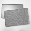 felt laptop sleeve orange zipper macbook cover mac air 15 in case
