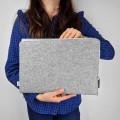 felt laptop sleeve macbook case with white zipper mac cover pro 16 in