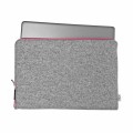 felt macbook sleeve pink zipper laptop case hand made mac cover 13 inch