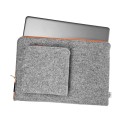macbook case with pocket felt laptop sleeve orange zippers 13 inch