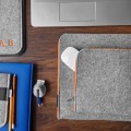 macbook case with pocket felt laptop sleeve orange zippers mac air 13 cover