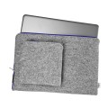 macbook case with pocket felt hand made laptop sleeve blue zippers mac neo cover