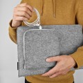 mac case with pocket felt laptop sleeve white zippers macbook cover