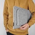 mac case with pocket felt laptop sleeve white zippers macbook cover mac air 15