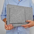 mac case with pocket felt laptop sleeve white zippers macbook cover 14 inch