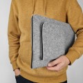 mac case with pocket and black zippers laptop sleeve macbook