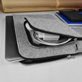mac case with pocket and black zippers laptop sleeve macbook pro 14 cover