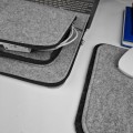 mac case with pocket and black zippers laptop sleeve macbook dell lenovo hp