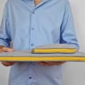 mac case with pocket and yellow zippers felt laptop sleeve macbook pro 14 inch