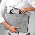 pokrowiec macbook filcowe etui laptop czarny zamek macbook pro 13