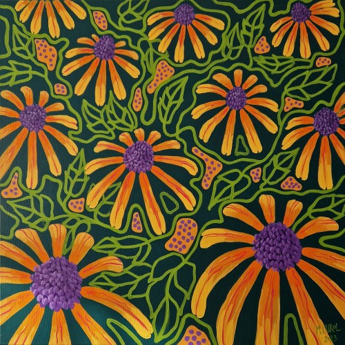flowers-painting-canvas-art-colorful-botanical-green-yellow-garden-ehinacea-yellow.jpg