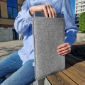 vertical felt laptop sleeve macbook case hand made cover mac air 15 in