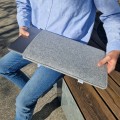 vertical felt laptop sleeve macbook case hand made cover mac 15 inch size