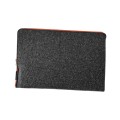 fluo orange macbook sleeve dark grey felt laptop case mac cover 14 inch