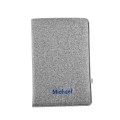 vertical felt laptop sleeve MacBook cover personalized with name 13 inch mac case