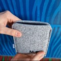 felt kindle case light grey cover e book reader sleeve personalization