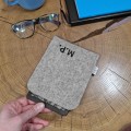 felt kindle case light grey cover e book reader sleeve personalization