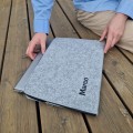 personalizowane etui na laptopa filcowy pokrowiec MacBook haft konputerowy imię Mac Pro