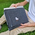 etui z filcu na laptopa filcowy pokrowiec macbook haft komputerowy raniuszek 13 cali
