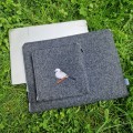 etui z filcu na laptopa filcowy pokrowiec macbook haft komputerowy raniuszek mac air