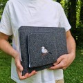 etui z filcu na laptopa filcowy pokrowiec macbook haft komputerowy raniuszek mac pro 14