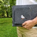 etui z filcu na laptopa filcowy pokrowiec macbook haft komputerowy raniuszek mac pro