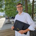 etui na laptopa personalizowany pokrowiec filcowy macbook air 15 żółty zamek