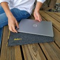 etui z filcu na laptopa personalizowany pokrowiec macbook filcowe etui 14 cali